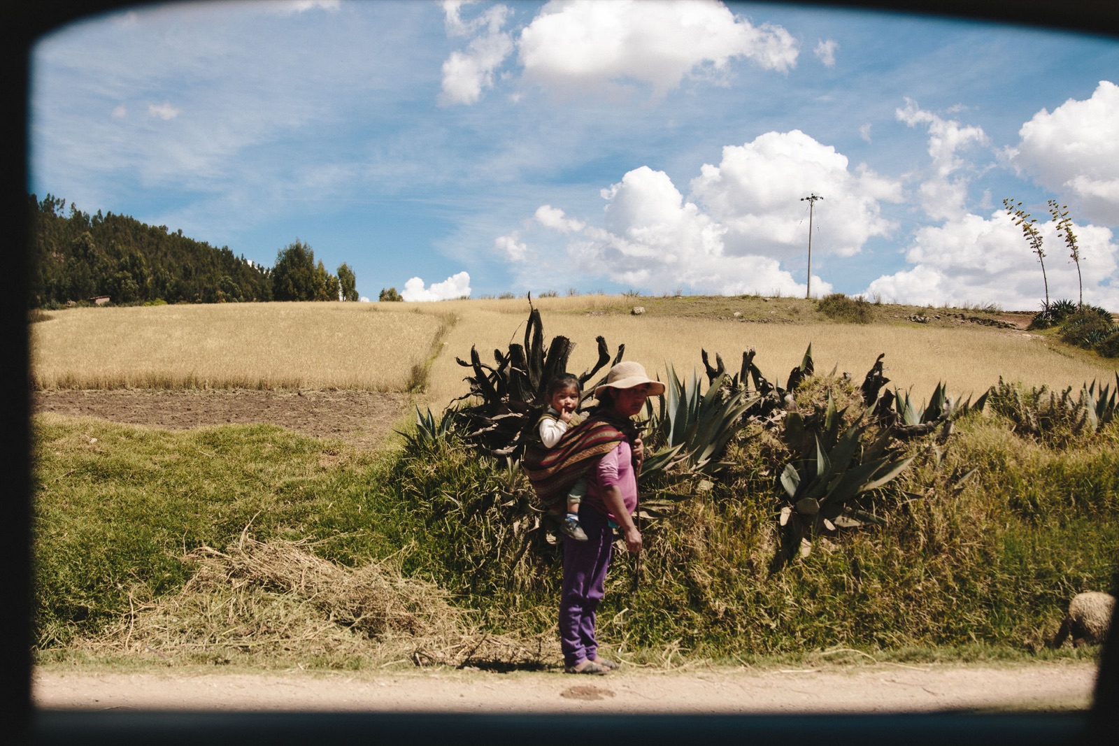 Roadside near Cusco, Peru